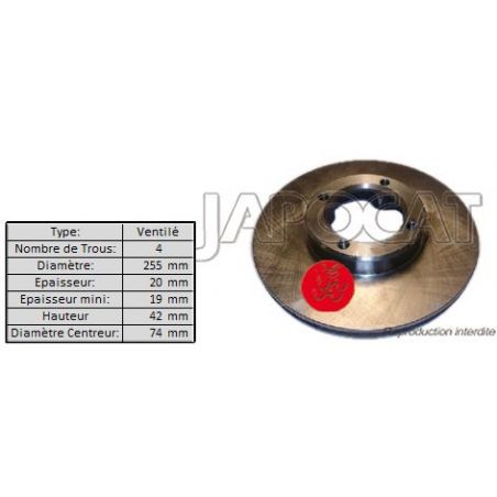 DISQUE AV CR2/KM3/CM3