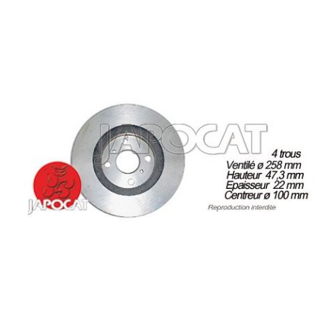 DISQUE AV MR2 AW11
