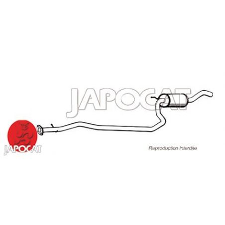 SILENCIEUX AR MAZDA 3 BL/BK