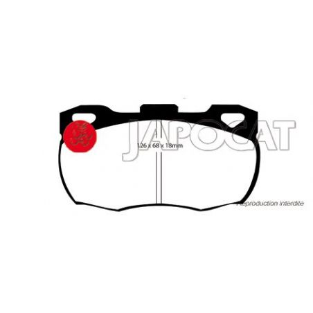 PLAQUETTES AV LR 126mm