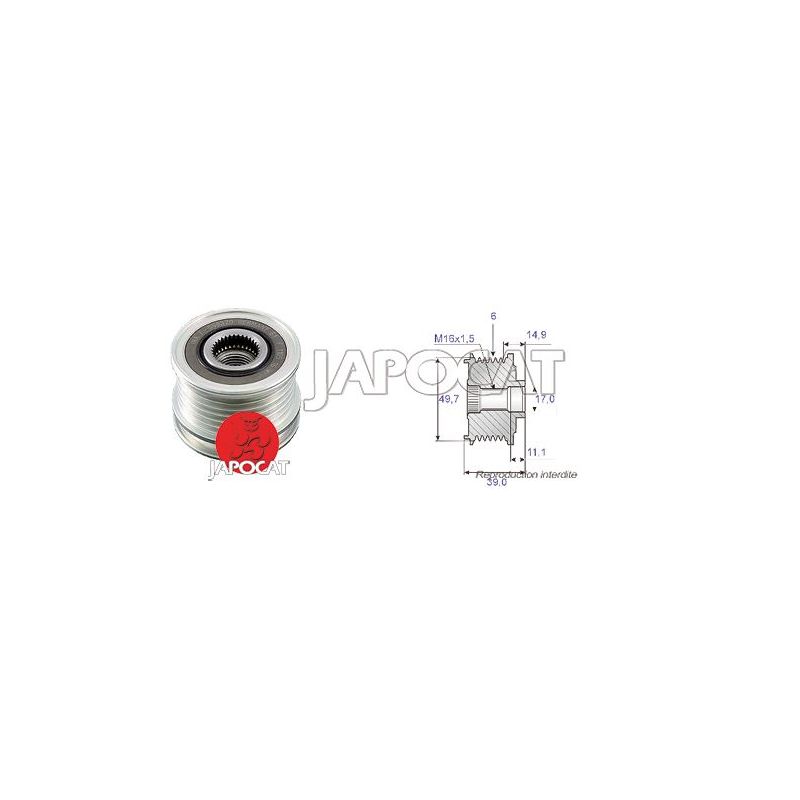 POULIE DEBRAY D'ALTER PT CRUIS
