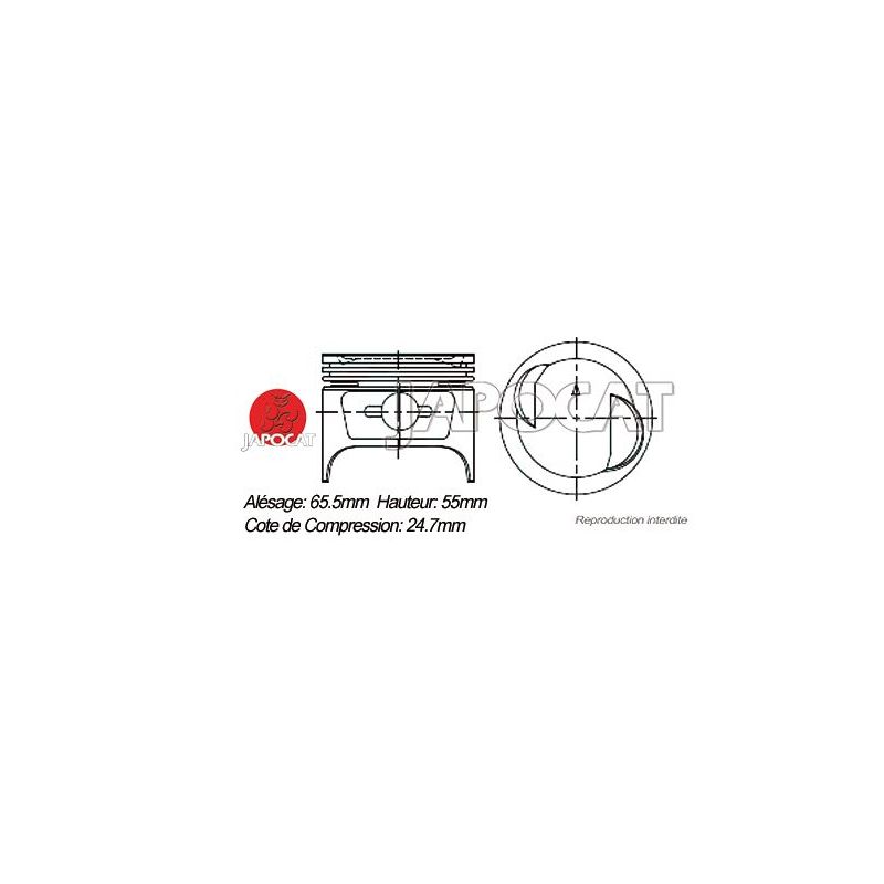 KIT PISTONS F10A