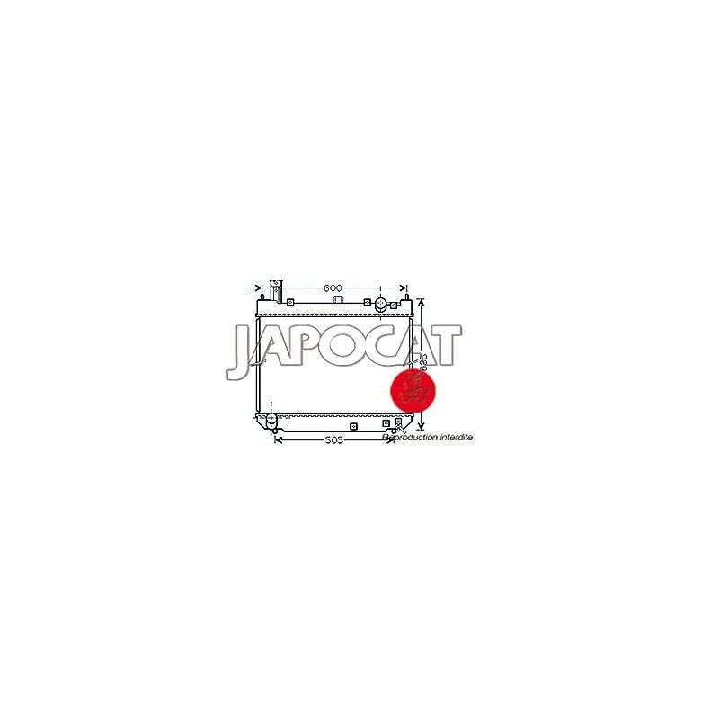 RADIATEUR HIACE