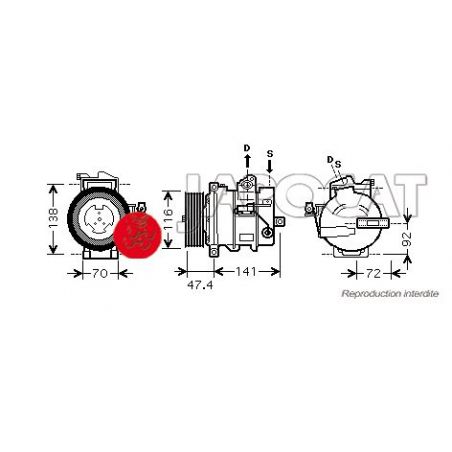 COMPRESSEUR DE CLIM LR