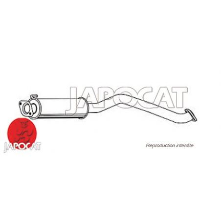 SILENCIEUX CENTRAL GD VITARA II 2,0