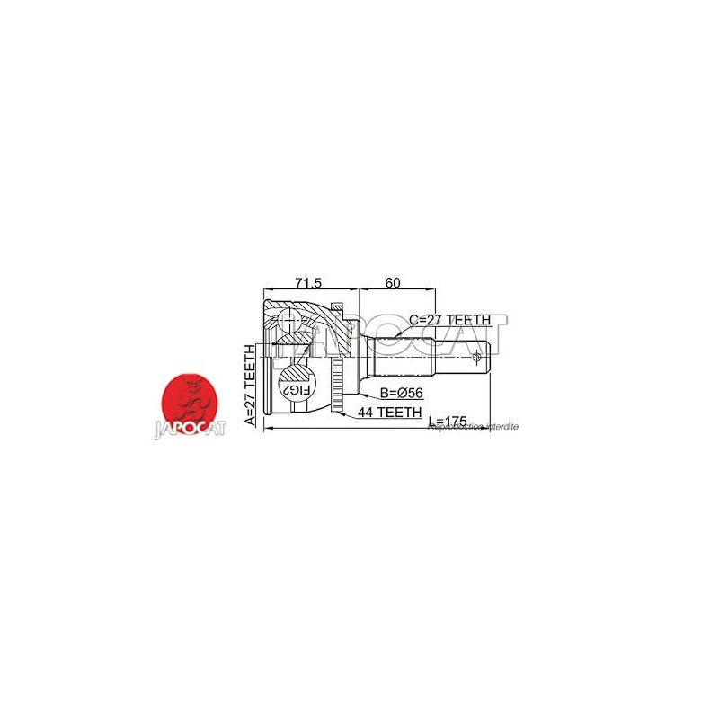 JOINT HOMOCINETIQUE V10 2,0i ABS