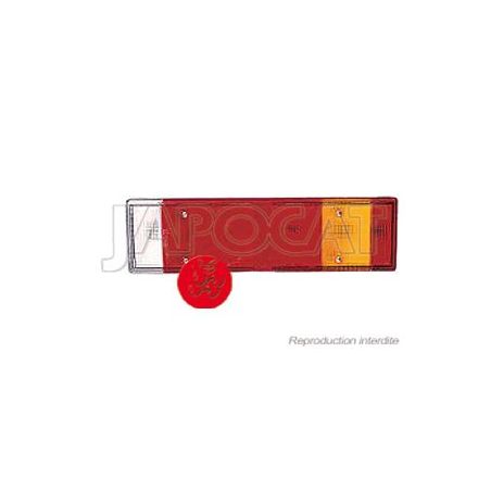 Transparent de Feu ARG DAF XF / CF