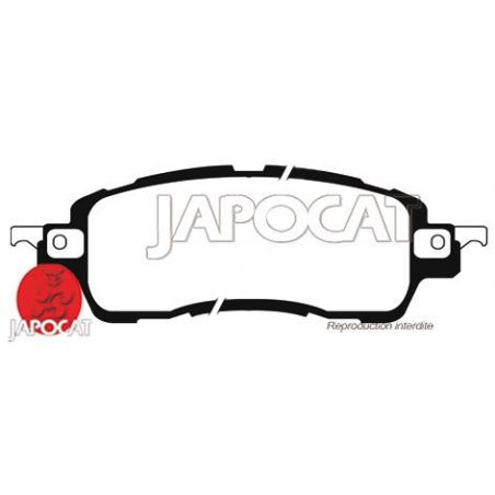 PLAQUETTES AV MAZDA 2 DL EBC
