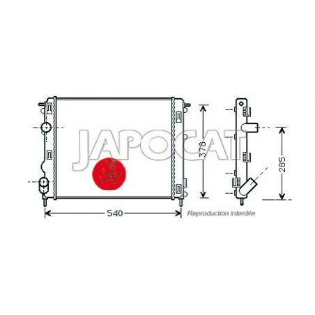 RADIATEUR KUBISTAR