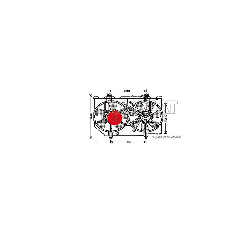 MOTOVENTILATEUR NISSAN