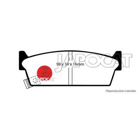 PLAQUETTES AR 200SX EBC