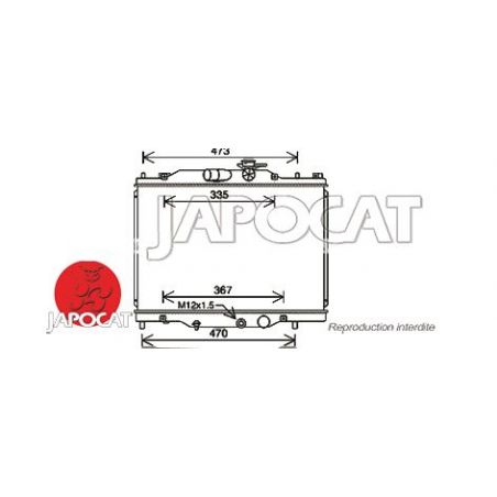 RADIATEUR CX3 2.0i