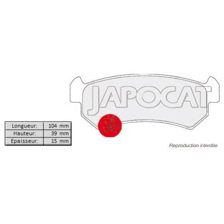 PLAQUETTES AR LACETTI/NUBIRA