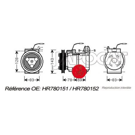 COMPRESSEUR DE CLIM