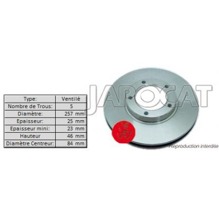 DISQUE AV HIACE H1