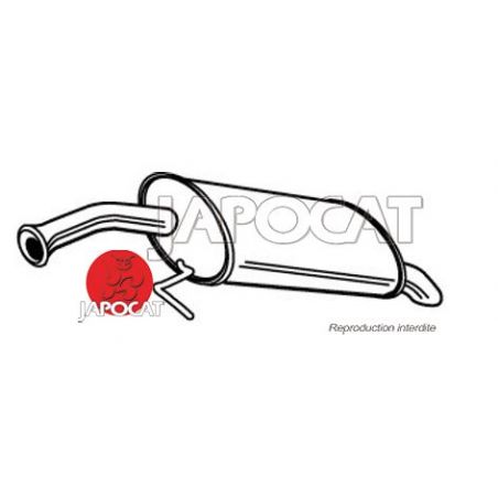 SILENCIEUX AR PICANTO 1.0/1.1