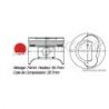 KIT PISTONS G13 TEIKIN H:55.7mm