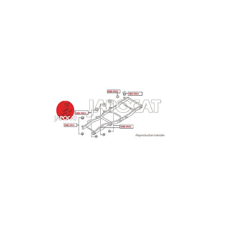 SILENTBLOC DE CAISSE Y61