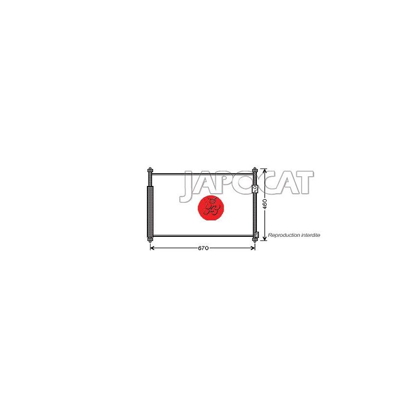 CONDENSEUR SUZUKI