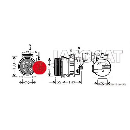 COMPRESSEUR DE CLIM LR