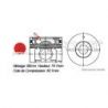 KIT PISTONS ZD30 TEIKIN