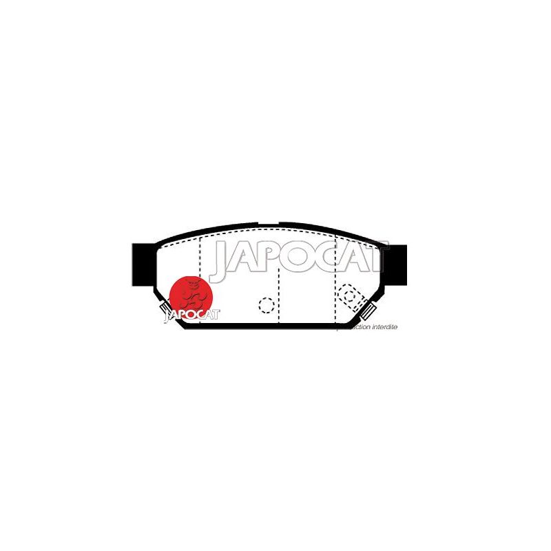 PLAQUETTES AR CARISMA/LANCER YELLOW