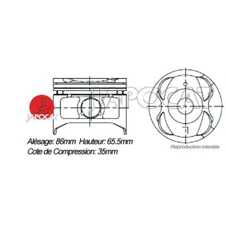 KIT PISTONS 3SFE