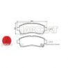 PLAQUETTES AV MAZDA 2 DE