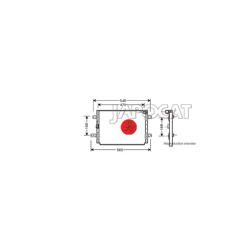 CONDENSEUR SUZUKI