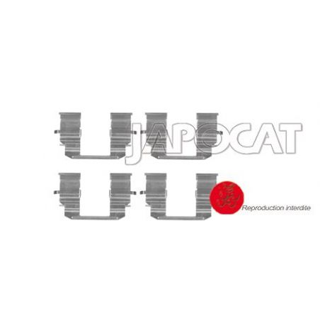 KIT MONTAGE PLAQUETTES AV SUBARU