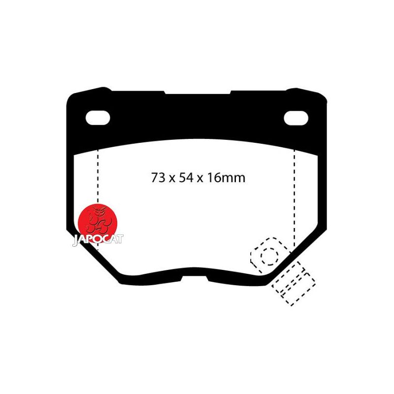 PLAQUETTES AR IMPREZA/300ZX