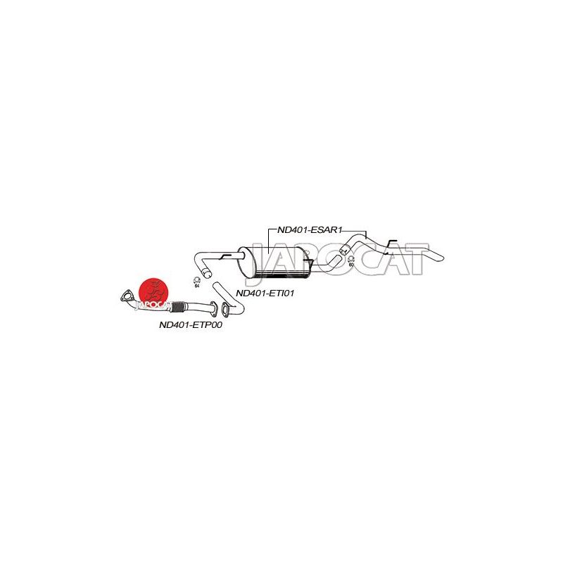 TUBE PRIMAIRE D40/R51 2,5DI