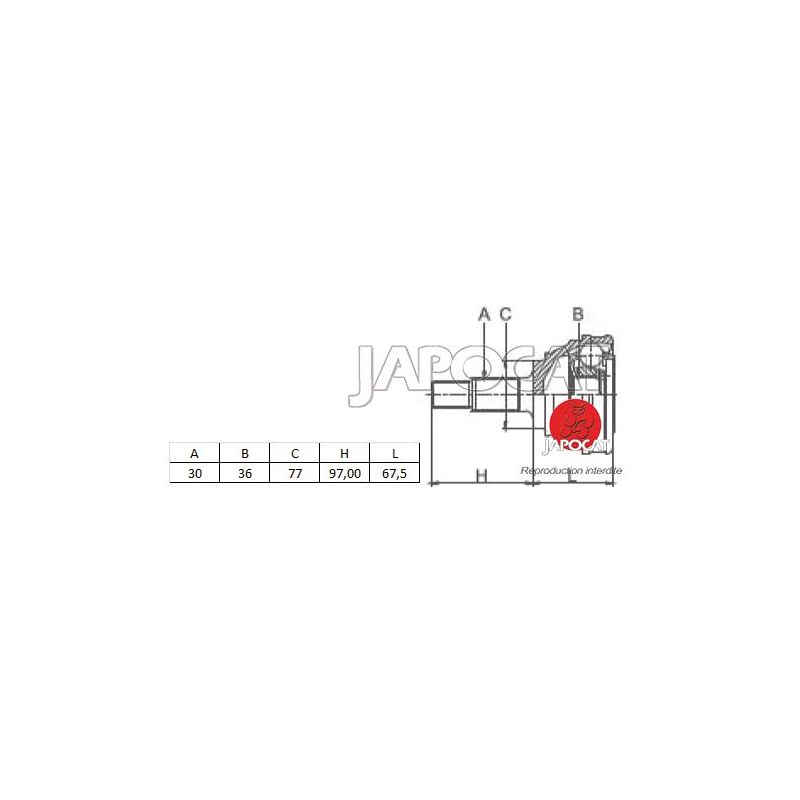 JOINT HOMOCINETIQUE SANTAFE 06>