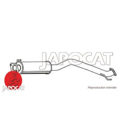 SILENCIEUX CENTRAL GD VITARA II 1,6