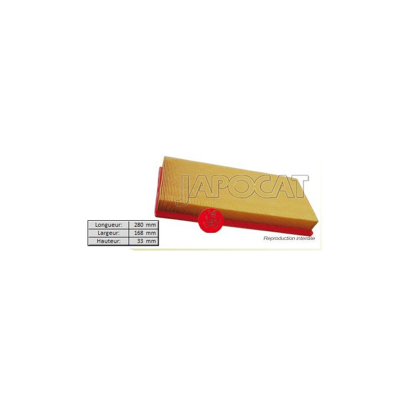FILTRE A AIR SX4 280x168x33