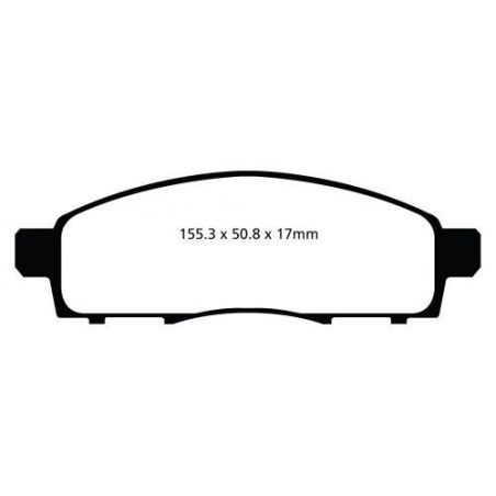 PLAQUETTES AV NV200 EBC