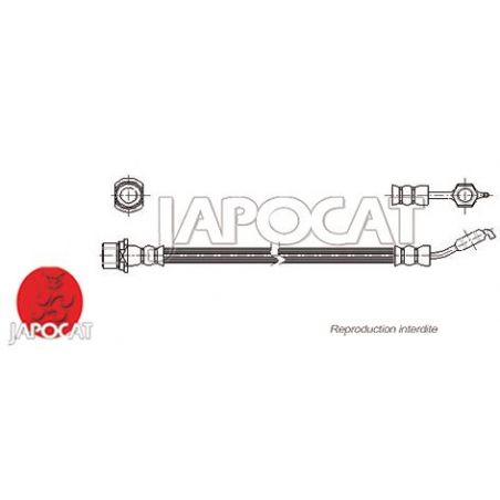 FLEXIBLE DE FREIN AR T25