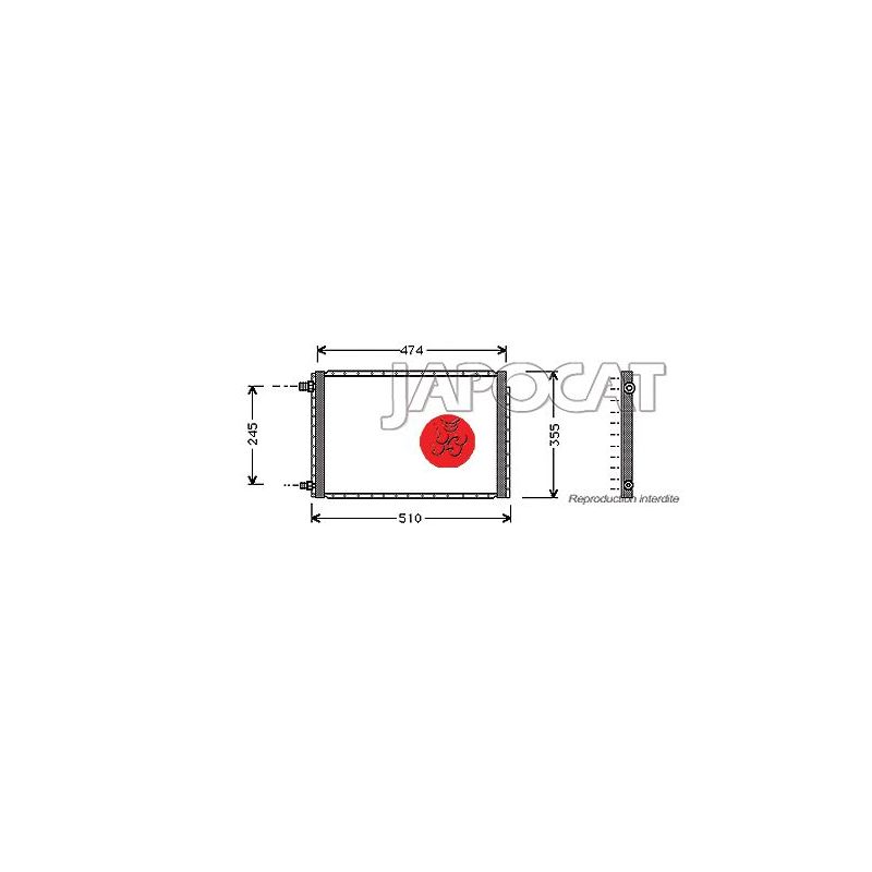 CONDENSEUR SUZUKI
