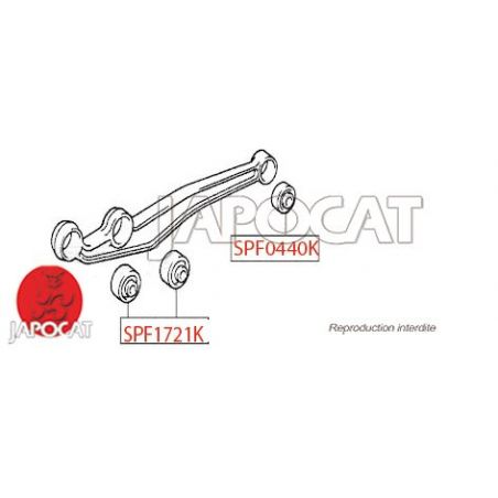 SILENTBLOC TIRANT PONT AV CC (X2)