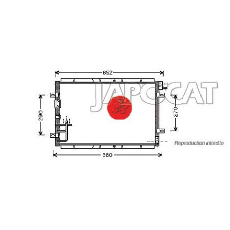 CONDENSEUR KIA