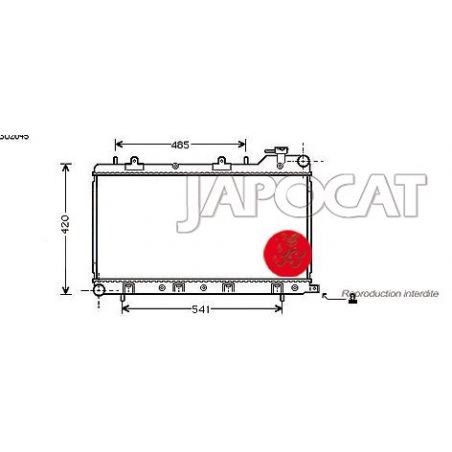 RADIATEUR IMPREZA/FORESTER ATMO