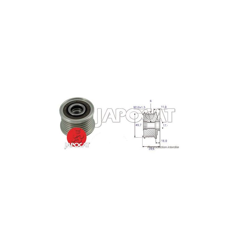 POULIE DEBRAY D'ALTER ML270CDI