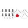 KIT MONTAGE PLAQUETTES LH5/LH6