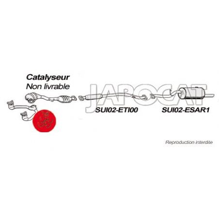 SILENCIEUX AR IMPREZA 00>05