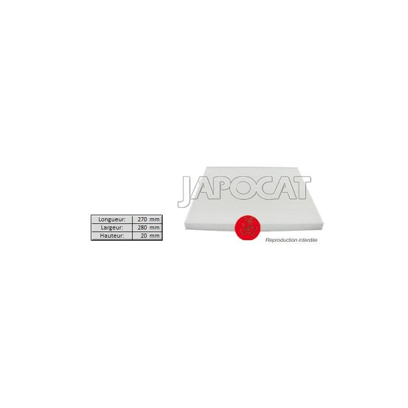 FILTRE HABITACLE Z51