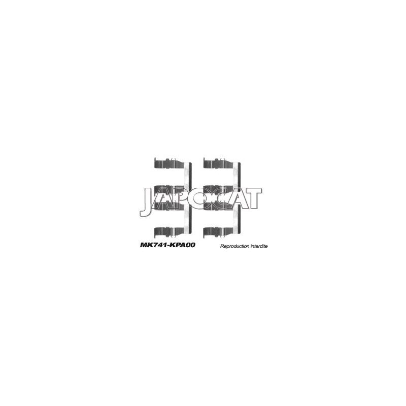 KIT MONTAGE PLAQUETTES AV K74