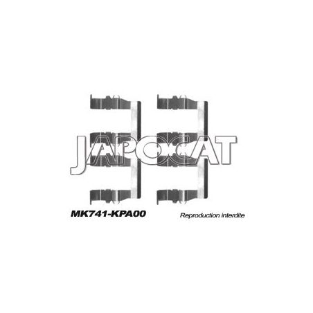 KIT MONTAGE PLAQUETTES AV K74