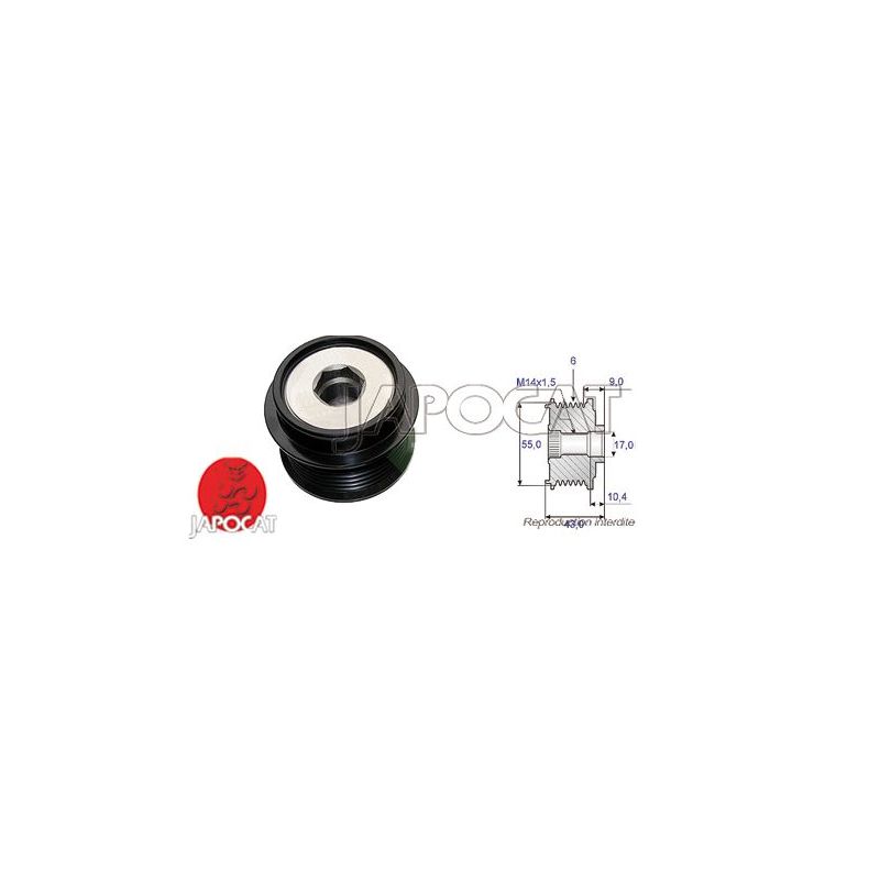 POULIE DEBRAY D'ALTER E15/T27