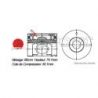 KIT PISTONS ZD30 TEIKIN