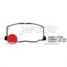PLAQUETTES AV T17/T18 RED